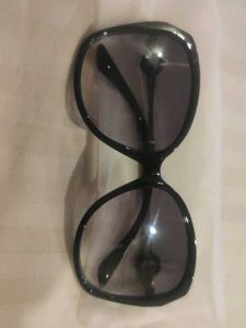 Oversized Black Sunglasses