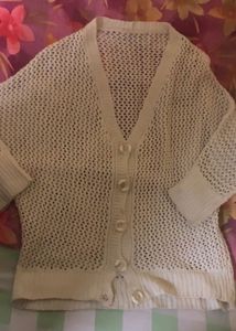 Crochet knit Cardigan