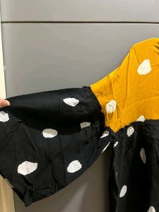 Polka Dots Empire Top