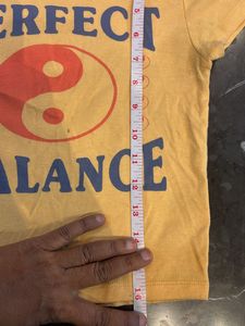Gold Yellow Perfect Balance Tshirt