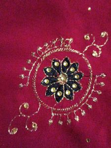 A Brown Colour.Beautiful Dress .