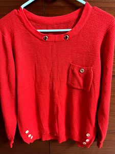 Orange Pullover