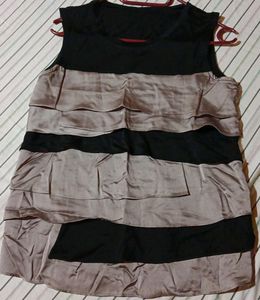 Sleeveless Tiered Top