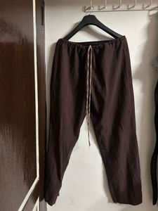 Brown Casual Pants