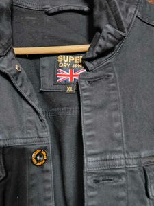 Black Denim Jacket for men