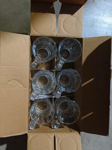 Delisoga Glass Mugs - Set of 6