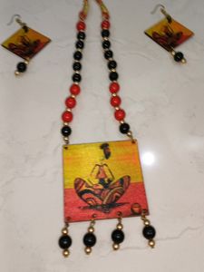Fancy Wooden Jwellery Set