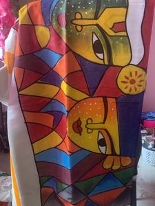 ❤️‍🔥HANDPRINTED COTTON SAREE❤️‍🔥