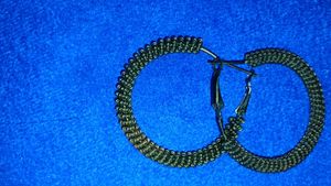 Woven Hoop Earrings