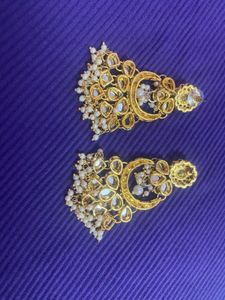 Elegant Kundan Earrings