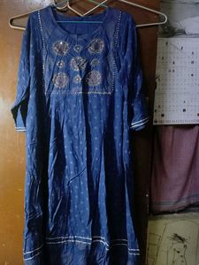 A Line Kurti With Pant