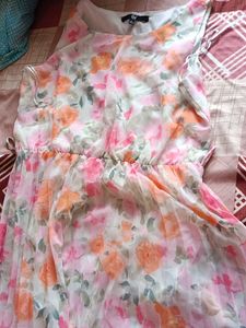 Floral Chiffon Dress