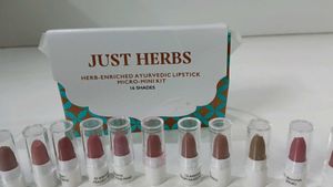 Just Herbs Brand New 16 Lipstick Set