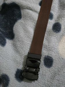 Brown Belt with $ Buckle