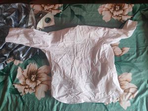 Formal White Cotton Shirt Women