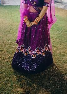 Gorgeous Wine Lehenga