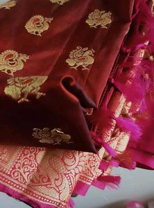 Beautiful Functional Silk Saree Without blouse