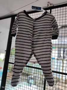 Striped Baby Romper