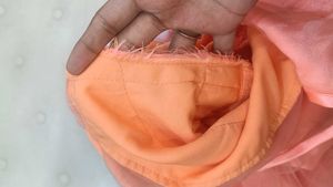 Peach Tulle Party Dress