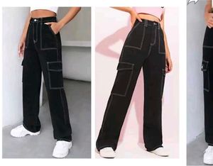 Black Denim Pant