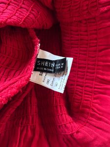 Shein Red Mini Dress