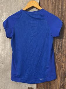 Adidas Blue Striped Tee