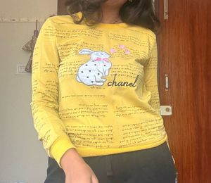 Bunny Print Top