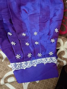 Light Purple Afghani And Top For 2 To 4 Year Girl