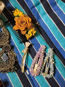 Hair Accessories and Earrings mangtika Bundle