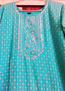 Beautiful Plazoo Kurti Set