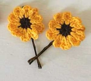 Flower Hair Pins