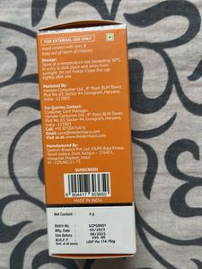 The Derma Co Mineral Sunscreen