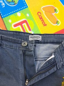 Stylish floral print design Denim Jeans