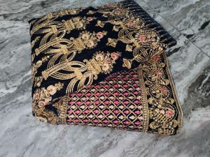 Elegant Embroidered Indian Outfit