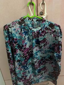 A Multi Coloured Blouse Full sleeves