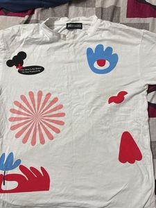 Bonkers oversized white tshirt