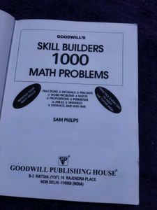 1000 Math Problems - Practice Workbook