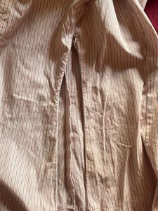 Nicole Pink &amp; Grey Striped Long-Sleeve Shirt