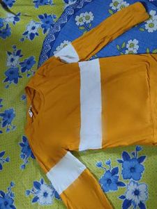 Stylish Mustard Top