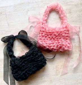 Handmade Ribbon 🎀 Bow Handbag