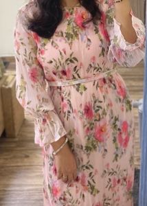 Floral Print Maxi Dress