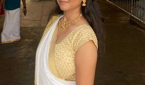 south indian saree