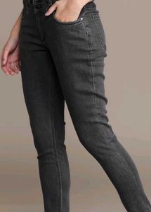 Gray Wash Skinny Jeans