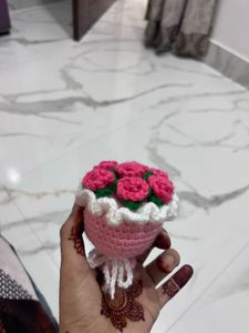 Crochet Rose Bouquet😍