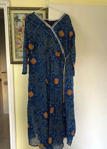 Elegant Anarkali &amp; Dupatta (no Bottom wear)
