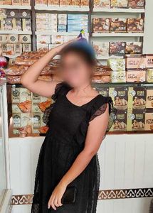 Elegant Black Midi Dress