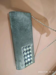 Beautiful Silver Clutch From Archies Gallery