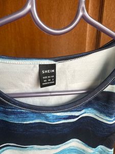 Blue Striped Tank Top