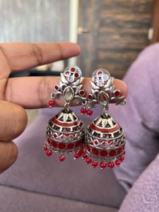Heavy Earrings And Jhumka