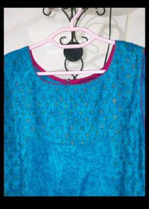 Blue Colour Kurta